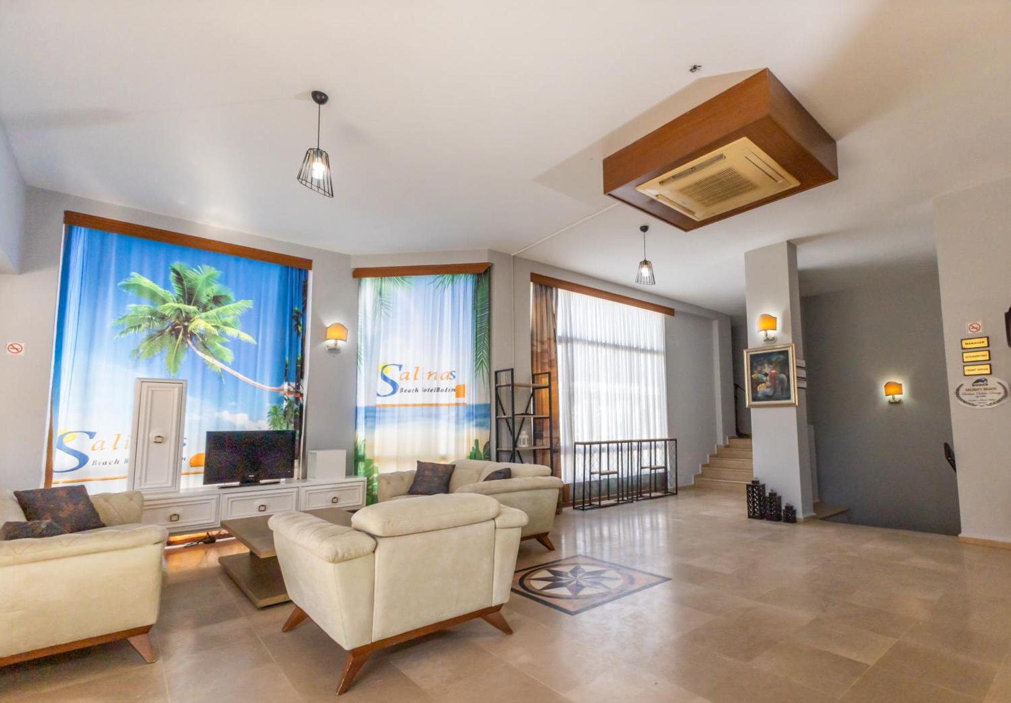 Salinas Beach Hotel Bodrum-Boutique Concept Gumbet Bagian luar foto